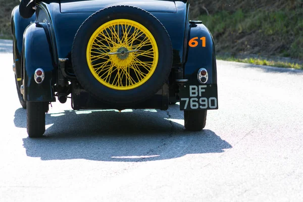 Pesaro Colle San Bartolo Itália Maio 2018 Bugatti 1929 Carro — Fotografia de Stock