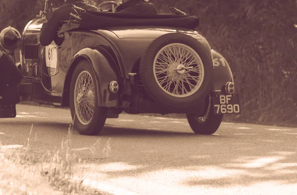 Pesaro Colle San Bartolo Italia Mayo 2018 Bugatti 1929 Viejo — Foto de Stock