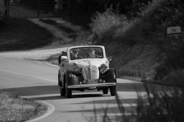 Pesaro Colle San Bartolo Italy 2018 Fiat Nsu 508 1939 — стоковое фото