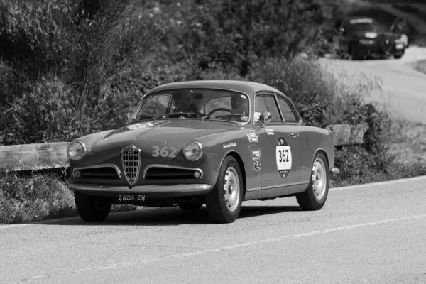 페사로 이탈리아 2018 Alfa Romeo Giulietta Sprint Veloce Bertone 1957 — 스톡 사진