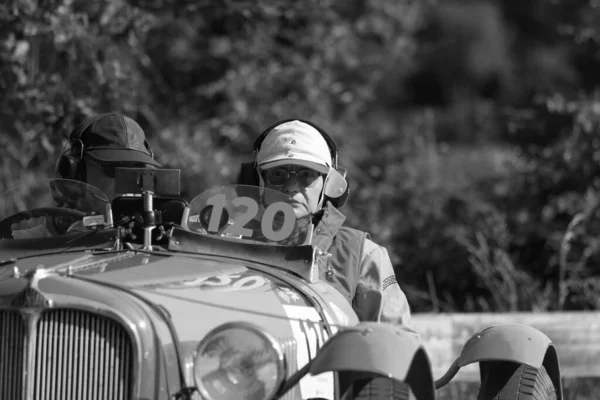 Pesaro Colle San Bartolo Itália Maio 2018 Delahaye 135 1937 — Fotografia de Stock