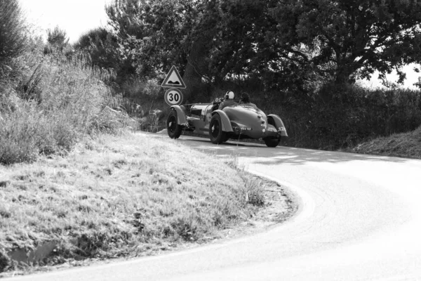 Pesaro Colle San Bartolo Itálie Května 2018 Delahaye 135 1937 — Stock fotografie