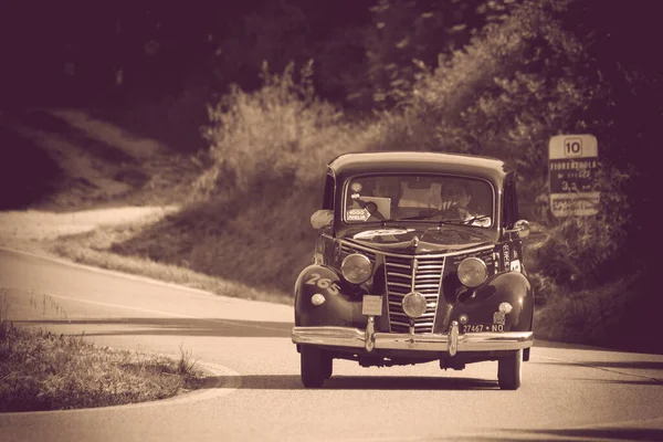 Pesaro San Bartolo Mayıs 2018 Fiat 1100 1952 Mille Miglia — Stok fotoğraf