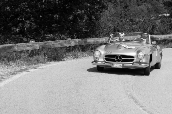 Pesaro Colle San Bartolo Italy 2018 Mercedes Benz 190 1955 — стоковое фото