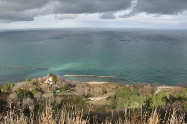 San Bartolo Pesaro İtalya 'da Mart' ta