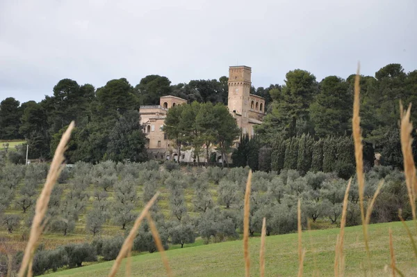Pesaro Colle San Bartolo Italy 2020 Villa Imperiale — стоковое фото