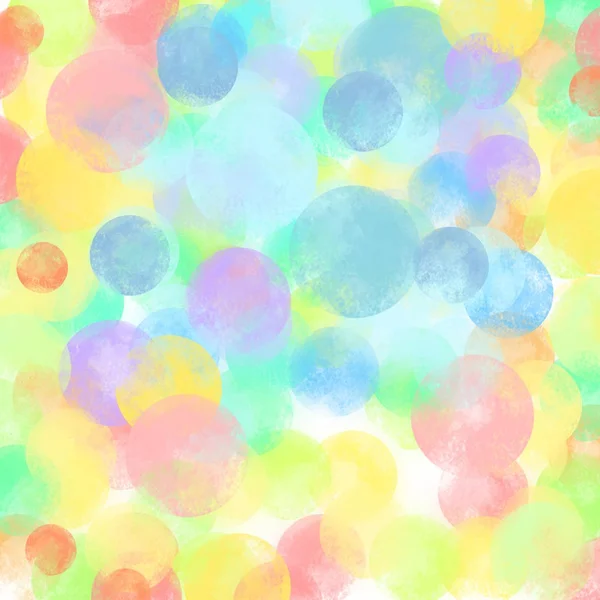 Abstract watercolor background. Multi-colored round spots. Desig — Stock Photo, Image