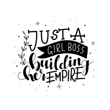 Modern kaligrafi deyimi vektör tasarımı. İlham verici el çizimi alıntılar. 