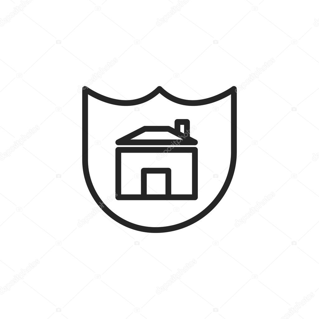 Real Estate. Set of Real Estate icons. Vector icons isolated on white background. Real Estate related icons such as Sale, Contract, Search, House, Real Estate website, etc.
