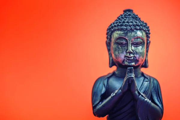 Close View Little Statue Buddha — Stock Photo, Image