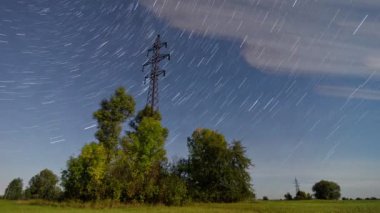 4 k zaman atlamalı Startrails
