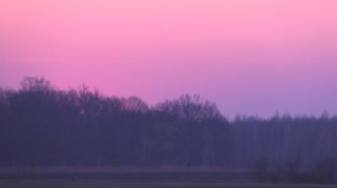 Zaman atlamalı yükselen güneş.