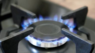 Doğal gaz iltihap soba brülör kapatın.