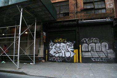 New York dar sokakları. 