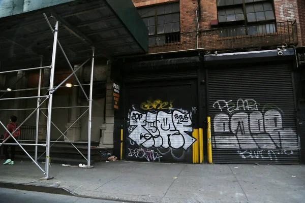 New York dar sokakları. 