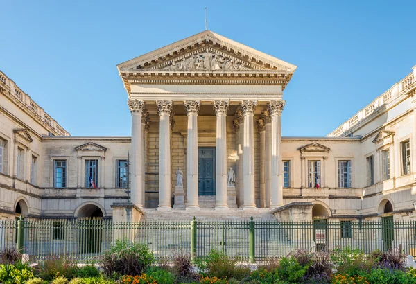 Blick auf den Justizpalast in Montpellier — Stockfoto