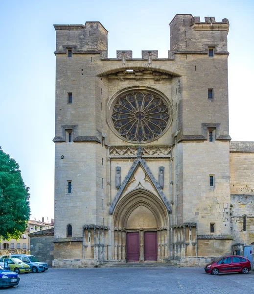 Katedrála Saint Nazaire Beziers. — Stock fotografie