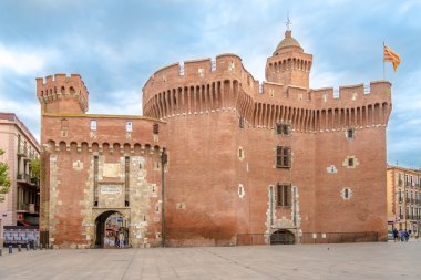La Castillet Perpignan içinde inşa tarihi