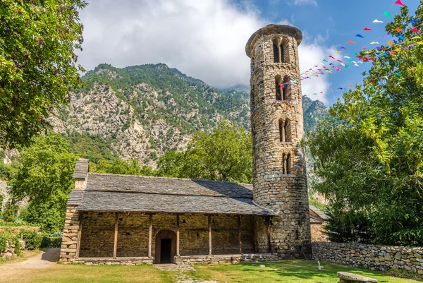 Iglesia de Santa Coloma - Andorra — Foto de Stock