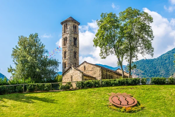 Santa Coloma Andorra kilisede — Stok fotoğraf