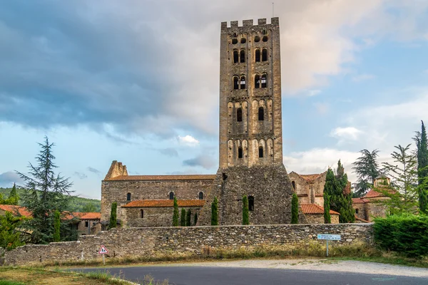 ヴィルフランシュ ・ ド ・ Conflent の通りで — ストック写真