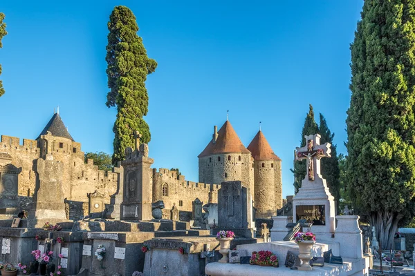 Cemetery of the Carcassonne City — Stock fotografie