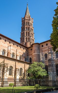Toulouse - Fransa Saint Sernin Bazilika