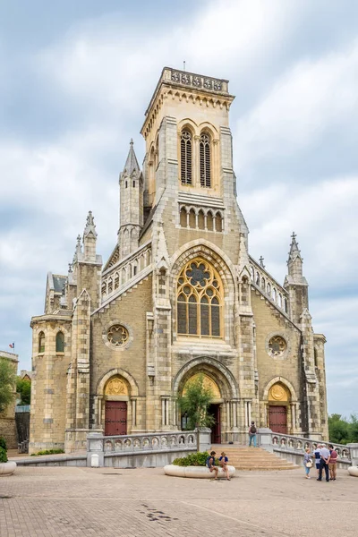 Kilise Saint Eugenie Biarritz'deki - Fransa — Stok fotoğraf