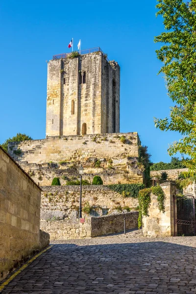 Saint Emilion - pohled na věž Roy — Stock fotografie