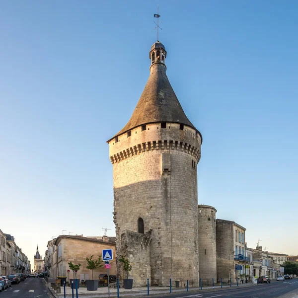 Old Bastion from fortress of Libourne city — Stock Photo, Image