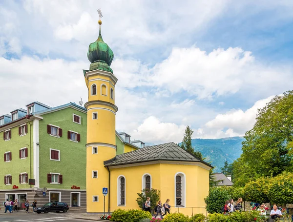 Aziz Antonius kilise Tyrol City Lienz - Avusturya görüntülemek — Stok fotoğraf