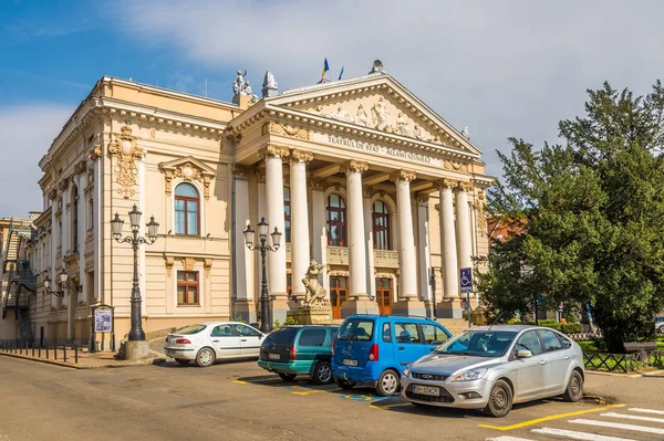 Widok w Teatrze Miejskim w Oradea - Roamnia — Zdjęcie stockowe