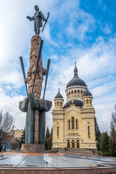 Catedral de la Dormición Theotokos en Cluj - Napoca —  Fotos de Stock