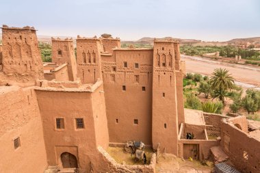 Kasbah AIT Benhaddou - Fas Ksar manzaraya