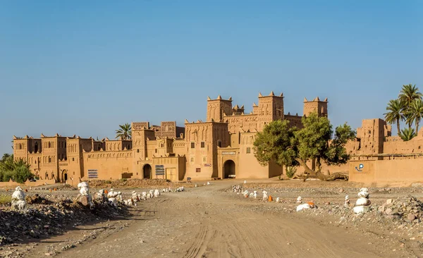 Bekijken van de Amridil Kazbah in het Skoura oasis - Marokko — Stockfoto