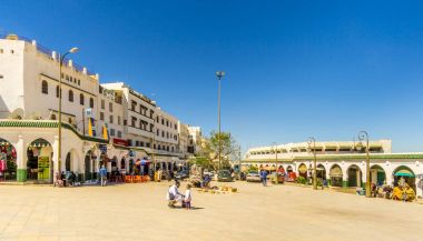 Moulay Idriss Fas sokaklarında