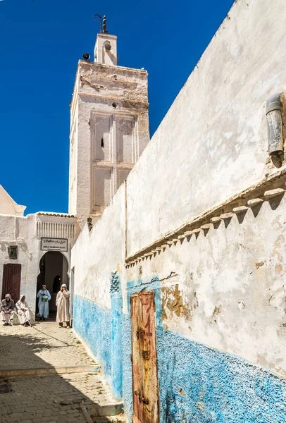 In de straten van Moulay Idriss in Marokko — Stockfoto