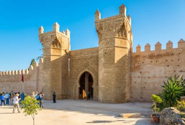 Porte Chellah - giriş Necropole Chellah Rabat - Fas
