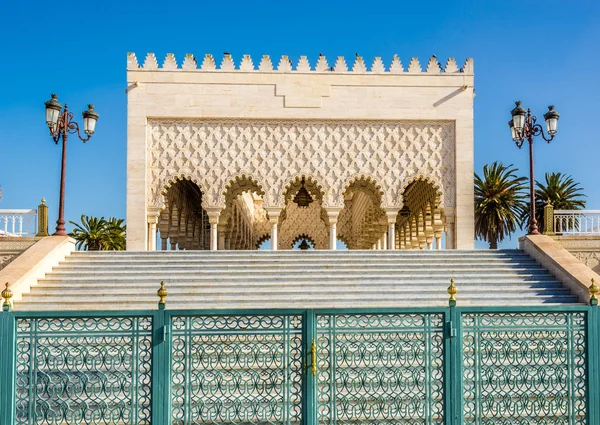Mausoleum van Mohammed V. in Rabat, Marokko — Stockfoto