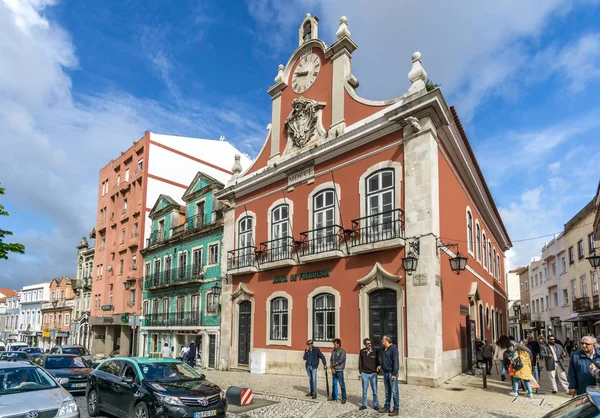 Vista en el ayuntamiento de Caldas de Rainha en Portugal —  Fotos de Stock