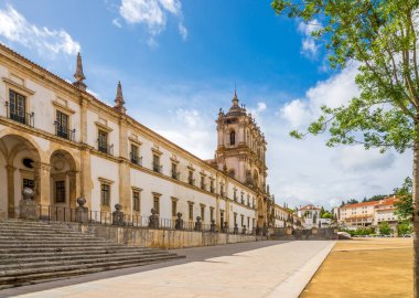 Manzaraya Portekiz Alcobaca Manastırı