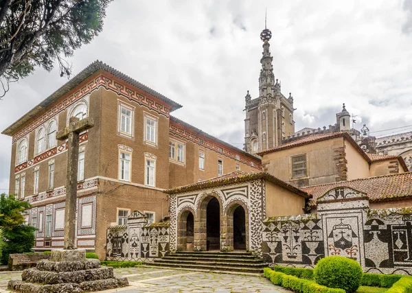 Gamla kloster i palatset av Bucaco i Portugal — Stockfoto