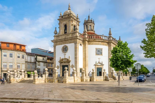 바르 셀 로스-포르투갈의 교회 Bom 예수 다 크루즈에서 보기 — 스톡 사진