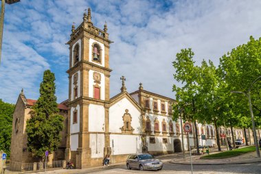 Sao Domingos Vila Real - Portekiz içinde Kilisesi'nin çan kulesi, görüntüleme