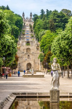 Our Lady Remedios Lamego - Portekiz içinde kutsal için merdiven