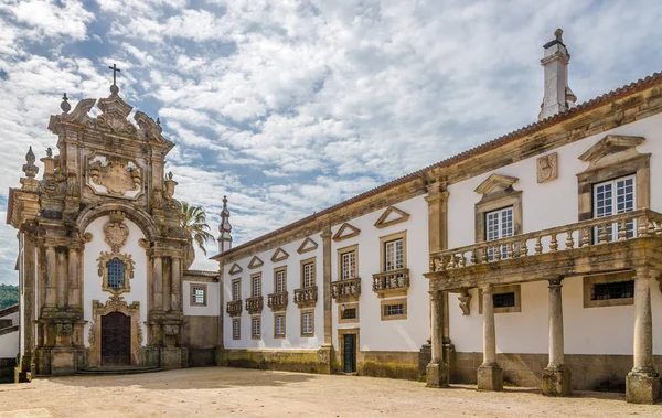 Vista en la Capilla del Palacio Mateus cerca de Vila Real en Portugal — Foto de Stock