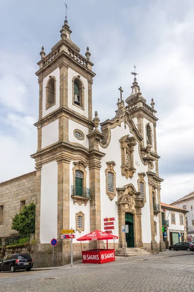 Vista a la iglesia de la Misericordia en Guarda - Portugal —  Fotos de Stock