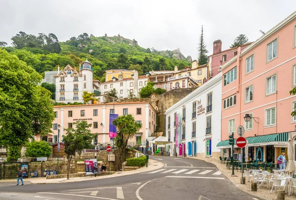 In de straten van Sintra in Portugal — Stockfoto