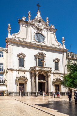 Kilise Sao Domingos Lizbon - Portekiz cephe yönü göster