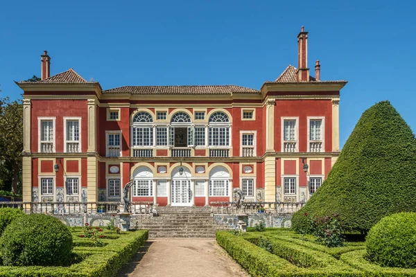 프 론 타이 라-리스본, 포르투갈에서 국립 기념물의 궁전 Marquesses — 스톡 사진